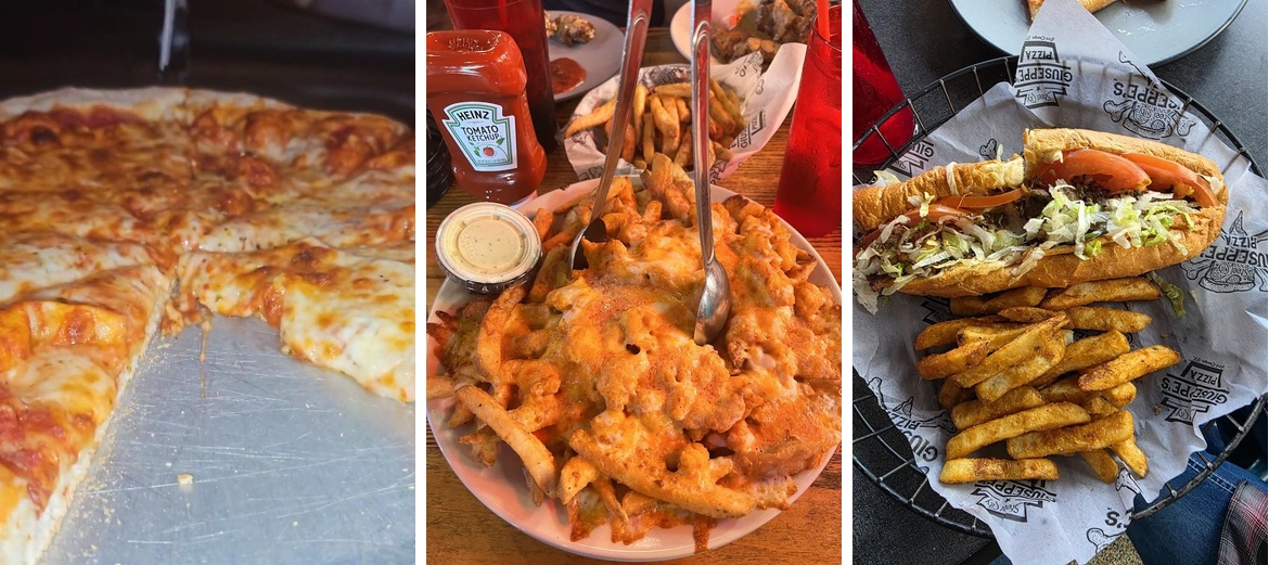 Giuseppe's Steel City Pizza Menu